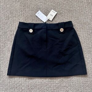 Mango Buttoned Mini Skirt